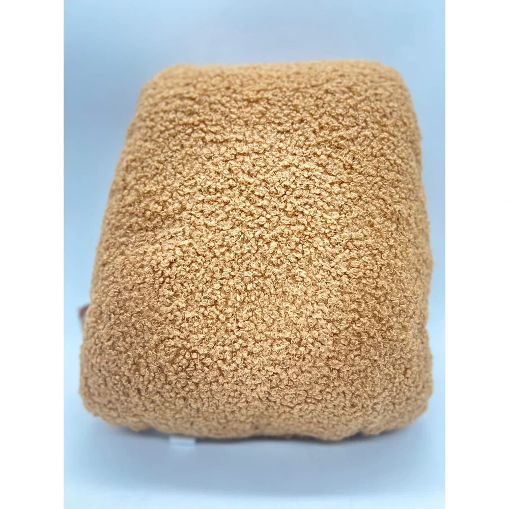 New Women Owned Gingerbread House Pillow Plush Holiday Christmas Decor 11.5